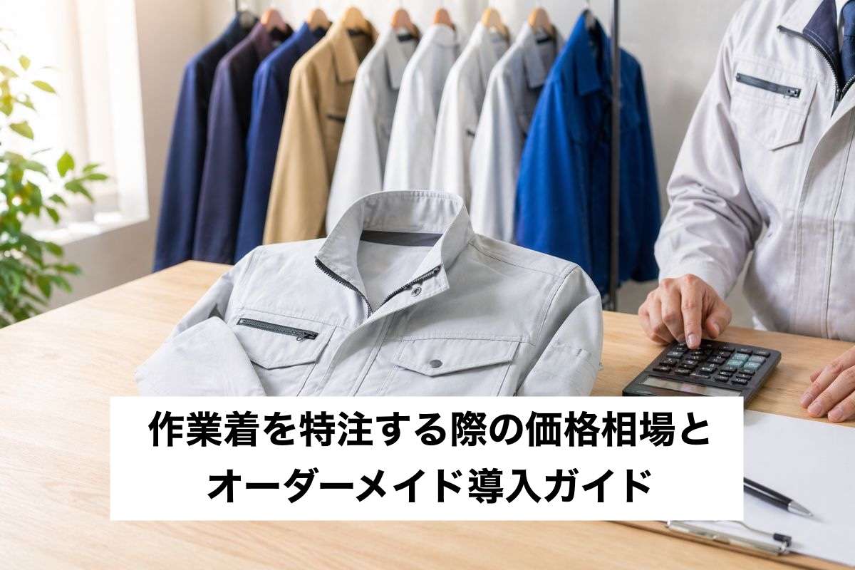 作業着を特注する際の価格相場とオーダーメイド導入ガイド
