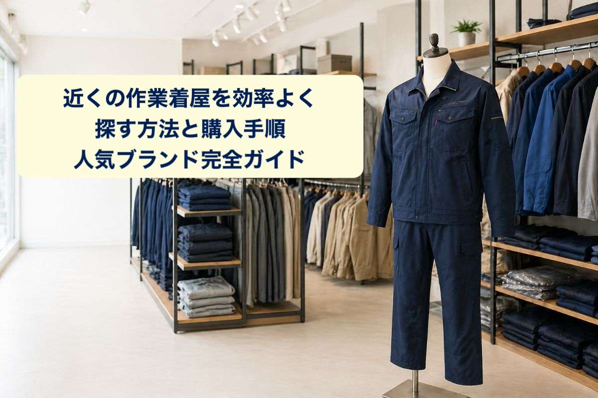 近くの作業着屋を効率よく探す方法と購入手順・人気ブランド完全ガイド